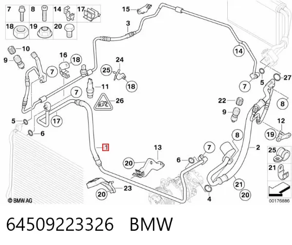  64509223326 BMW