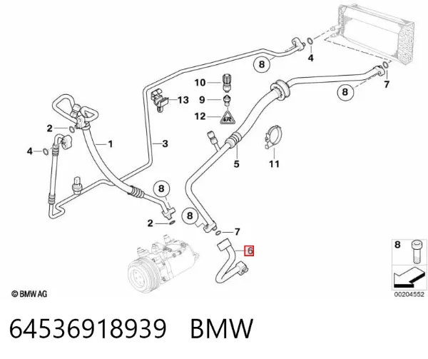  64536918939 BMW