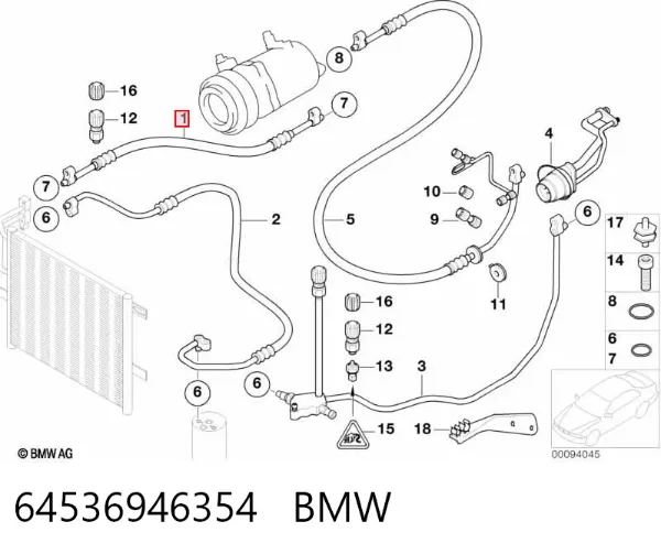  64536946354 BMW