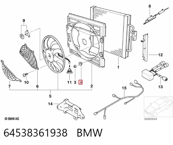  64538361938 BMW