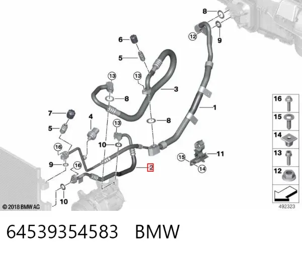  64539354583 BMW