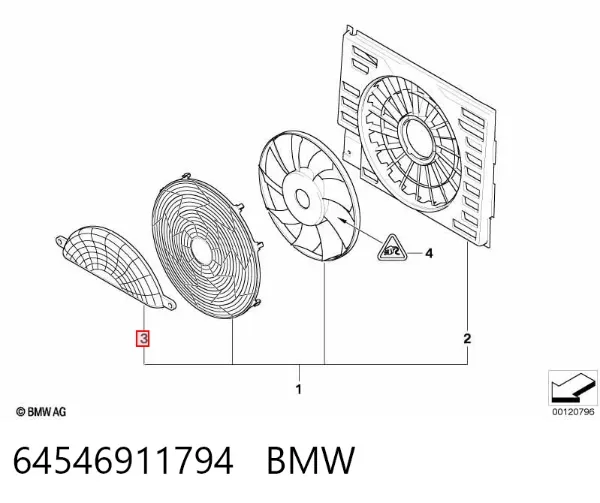  64546911794 BMW