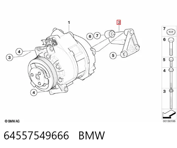  64557549666 BMW