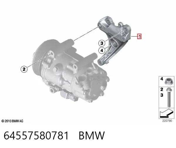  64557580781 BMW