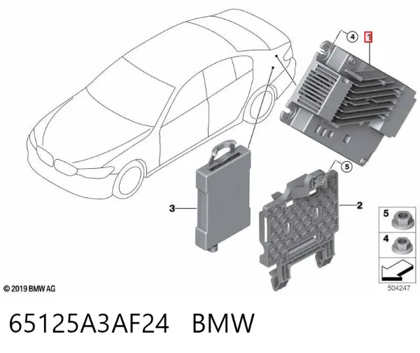  65125A3AF24 BMW