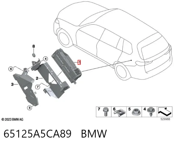  65125A5CA89 BMW