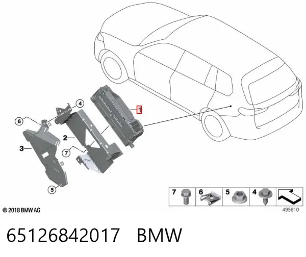 65126842017 BMW
