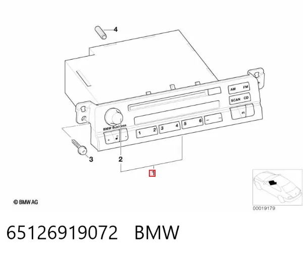  65126919072 BMW