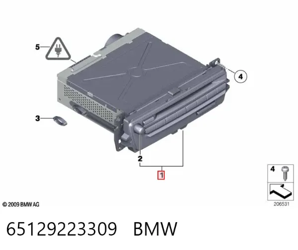  65129223309 BMW