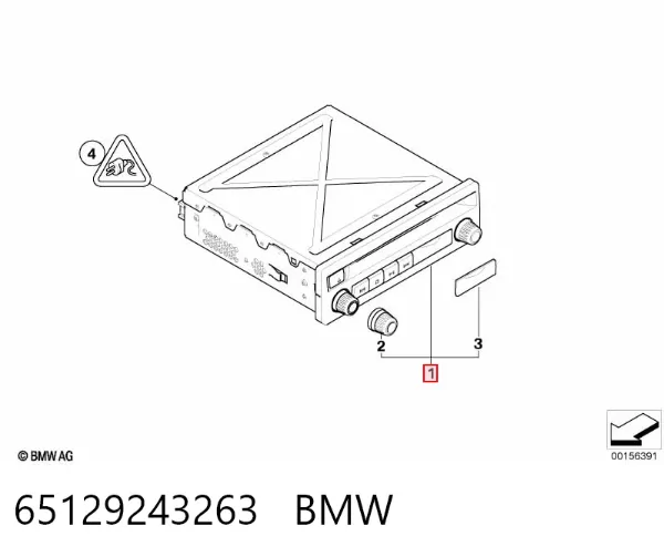  65129243263 BMW