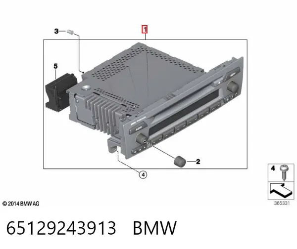  65129243913 BMW