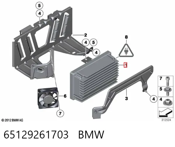  65129261703 BMW