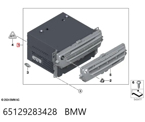 65129283428 BMW