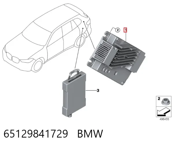  65129841729 BMW