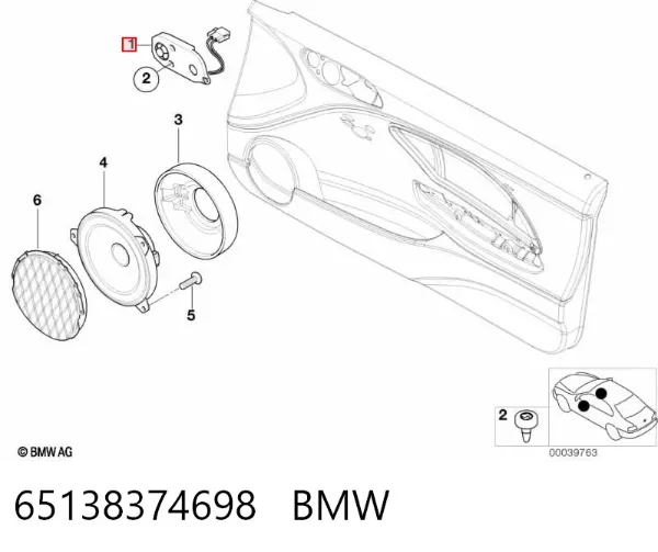 65138374698 BMW