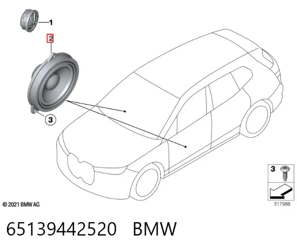  65139442520 BMW