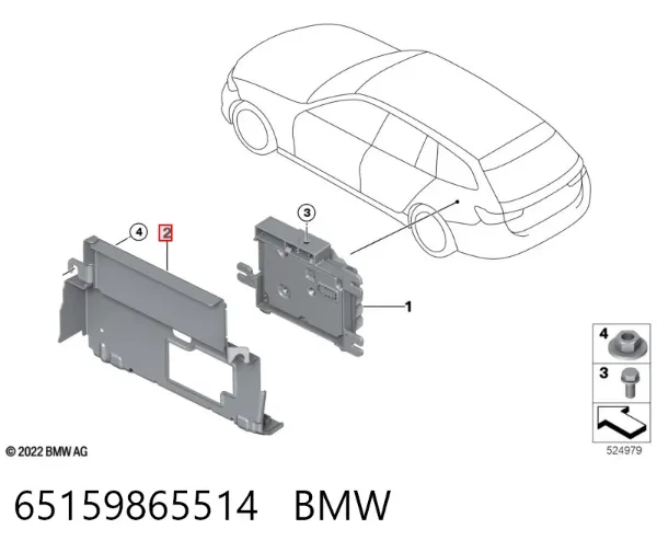  65159865514 BMW