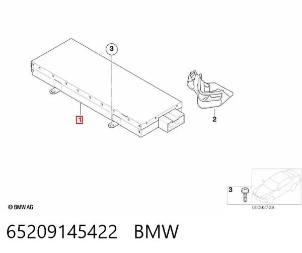  65209145422 BMW