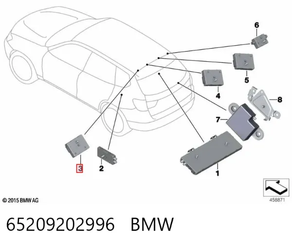  65209202996 BMW