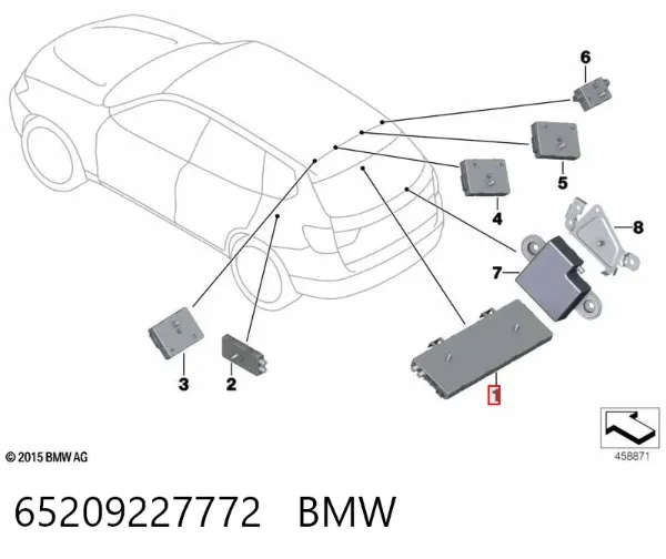  65209227772 BMW