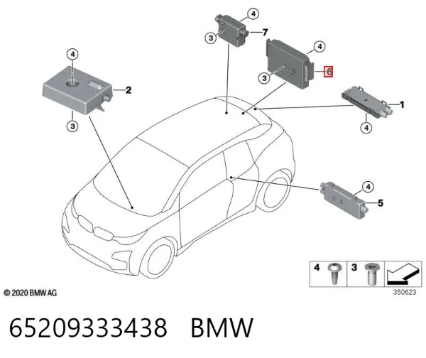  65209333438 BMW