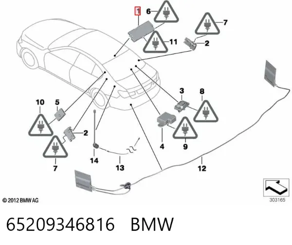  65209346816 BMW