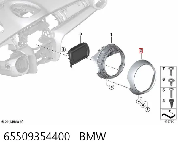  65509354400 BMW