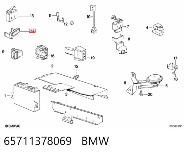  65711378069 BMW