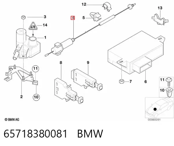  65718380081 BMW
