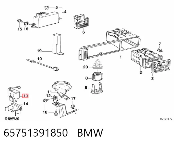  65751391850 BMW