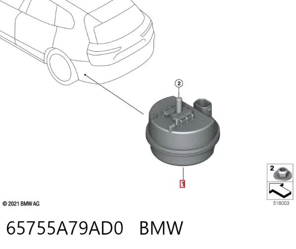  65755A79AD0 BMW