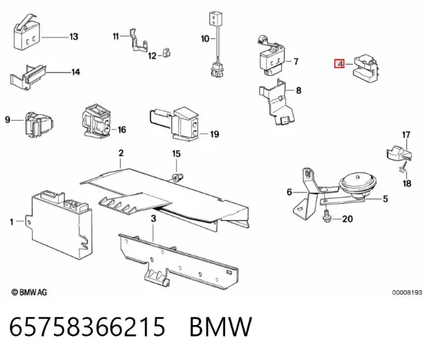  65758366215 BMW