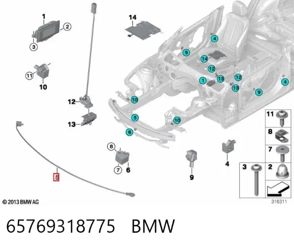  65769318775 BMW