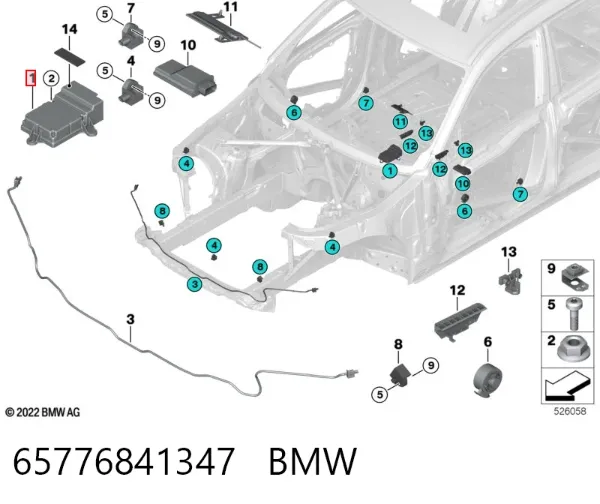  65776841347 BMW