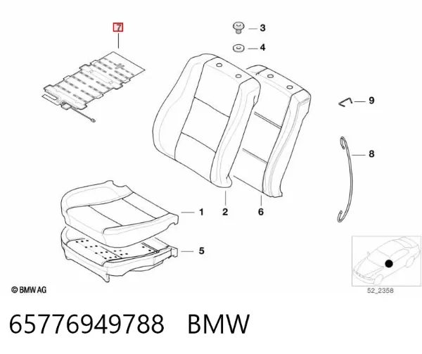  65776949788 BMW