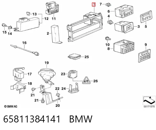  65811384141 BMW