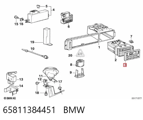  65811384451 BMW