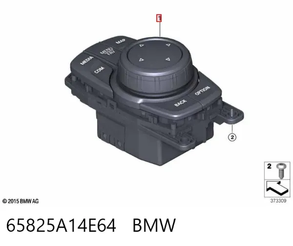Многофункциональный джойстик управления 65825A14E64 BMW