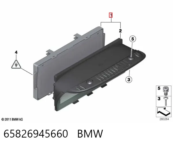  65826945660 BMW