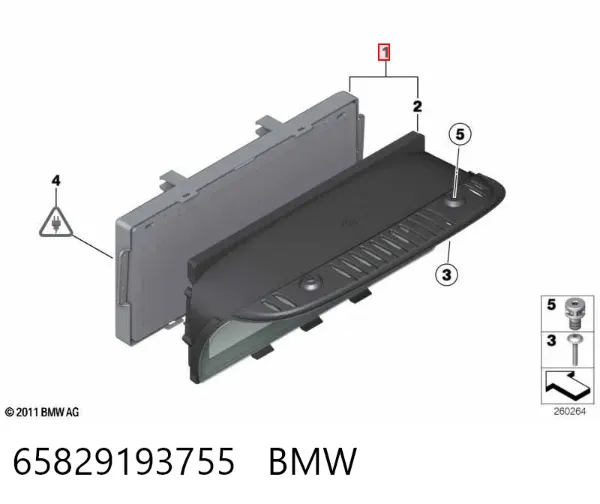  65829193755 BMW