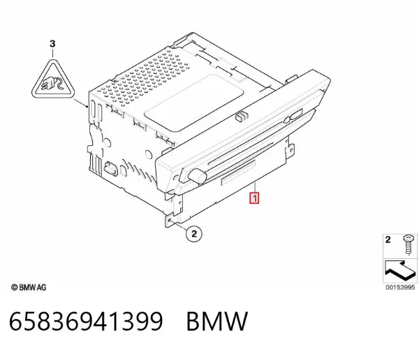 Магнитола 65836941399 BMW