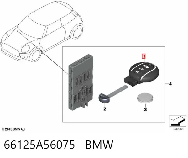  66125A56075 BMW