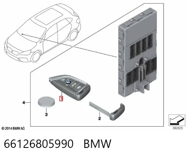  66126805990 BMW