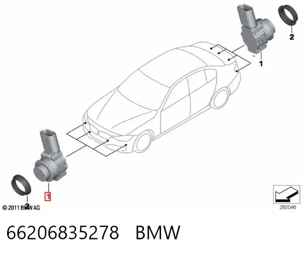  66206835278 BMW