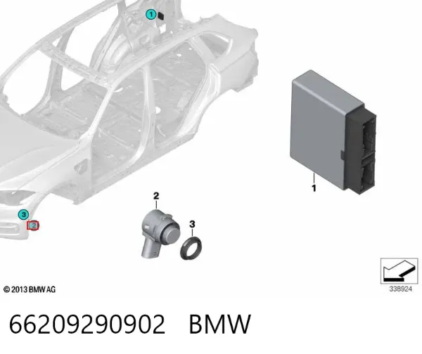  66209290902 BMW