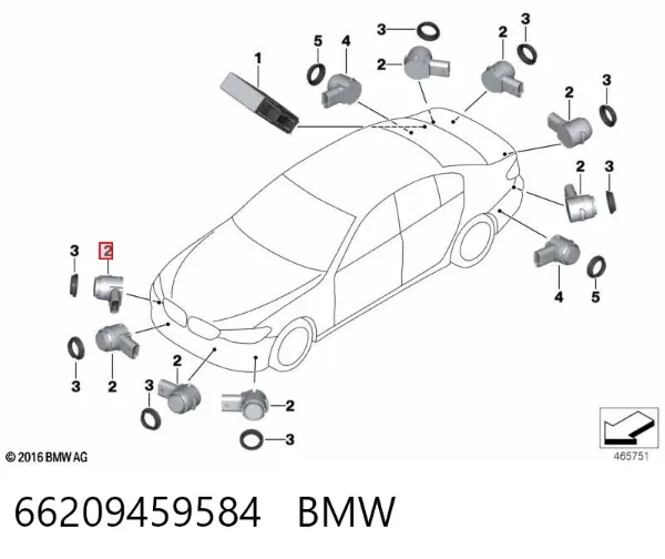  66209459584 BMW