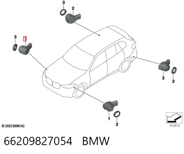  66209827054 BMW