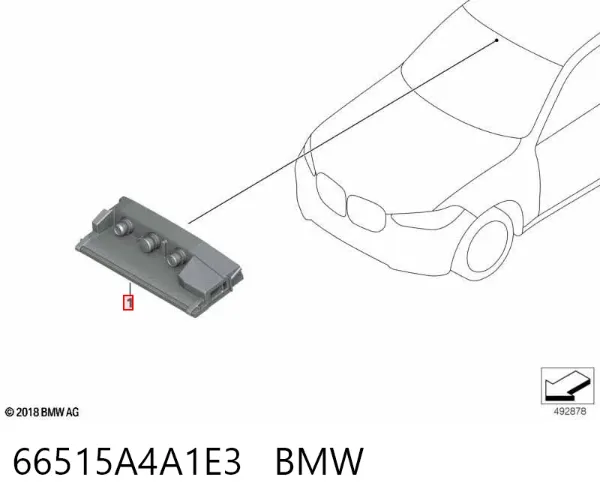  66515A4A1E3 BMW