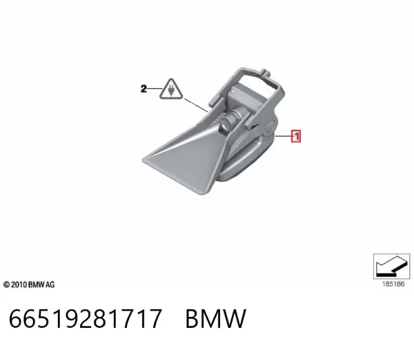 Камера заднего вида 9281717 BMW