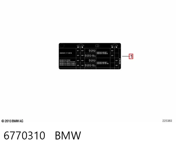Рулевая рейка 6770310 BMW